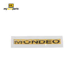 Tail Gate Emblem Genuine Suits Ford Mondeo MA/MB 2007 to 2010