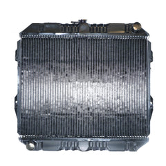 Radiator 35 / 35 mm Brass Copper 425 x 528 x 32 mm Manual 2.4 L 22R Aftermarket Suits Toyota Hilux RN105 RN110 YN106 LN106 LN107 1988 to 1997