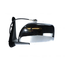 Chrome Door Mirror Passenger Side Aftermarket Suits Nissan Patrol GU/Y61 Wagon 2004 to 2016