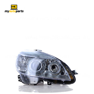 Bi-Xenon Head Lamp Drivers Side Certified suits Mercedes-Benz C Class 2007 to 2011