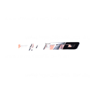 Tail Gate Emblem Genuine suits Isuzu D-Max
