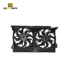 12 v Radiator Fan Assembly Aftermarket Suits Ford Falcon DF/DL/EF/EL/XH 1994 to 1999 4 Pin Plug