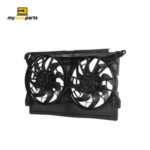 12 v Radiator Fan Assembly Aftermarket Suits Ford Falcon DF/DL/EF/EL/XH 1994 to 1999 4 Pin Plug