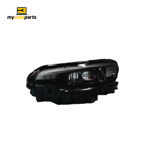 LED Head Lamp Passenger Side Genuine Suits Jeep Cherokee KL 2018 to 2021