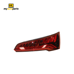 LED Tail Lamp Drivers Side Genuine suits Audi Q5 FY 2017 On