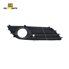 Front Bar Grille With Fog Light Mount Drivers Side Certified Suits Holden Astra AH 10/2004 to 10/2006