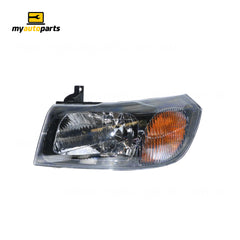 Halogen Manual Adjust Head Lamp Passenger Side Certified Suits Ford Transit VH/VJ 2000 to 2006