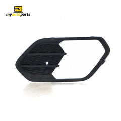 Front Bar Grille Drivers Side Genuine Suits Ford Escape ZG 2016 to 2020