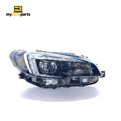Head Lamp Drivers Side Genuine suits Subaru Levorg/WRX 2017 On