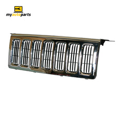 Chrome/Black Grille Genuine Suits Jeep Commander XH 2006 to 2009