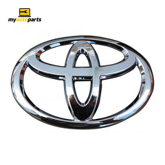 Grille Emblem "Toyota Logo" Genuine, for Pre-Crash Systems, suits Toyota Prado 150 Series 8/2009 to 11/2017