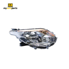 Halogen Head Lamp Drivers Side Genuine Suits Mitsubishi Triton MQ GLX 2015 to 2016