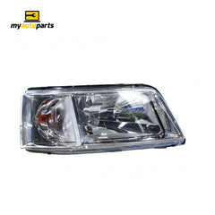 Halogen Electric Adjust Head Lamp Drivers Side OES Suits Volkswagen Transporter T5 2004 to 2015