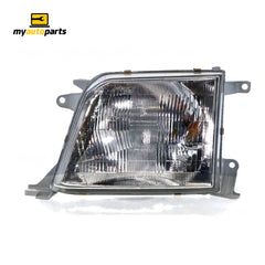 Head Lamp Passenger Side Genuine Suits Toyota Prado 95 Series 1996 to 1999