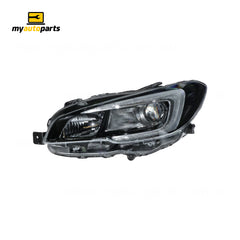 Head Lamp Passenger Side Genuine suits Subaru Levorg/WRX 2014 to 2017