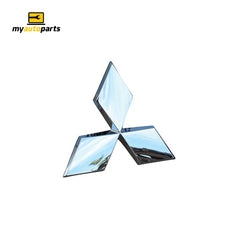 Mitubishi Diamond Chrome Boot lid Emblem Genuine suits Mitsubishi
