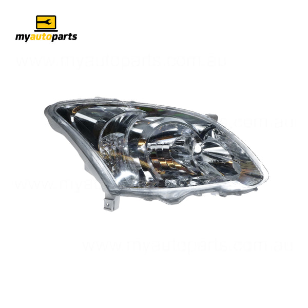 Head Lamp Drivers Side Certified suits Toyota Corolla ZZE120 Series 2004 to 2006