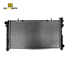 Radiator 39 / 39 mm Plastic Aluminium 768 x 408 x 26 mm Manual/Auto 3.3L L EGA Aftermarket Suits Chrysler Voyager RG 2001 to 2010