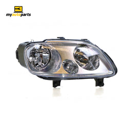 Halogen Manual Adjust Head Lamp Drivers Side Certified Suits Volkswagen Caddy 2K 2005 to 2010