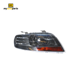 Head Lamp Drivers Side Certified Suits Holden Barina TK 2005 to 2008