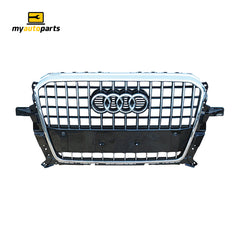Black Grille Genuine Suits Audi Q5 8R S-Line 2012 to 2017