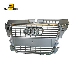 Grey Grille Genuine Suits Audi A3 8P 2008 to 2014
