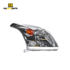 Halogen Head Lamp Drivers Side Genuine Suits Toyota Prado 120 Series 2002 to 2009