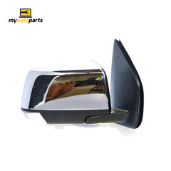 Chrome Door Mirror Drivers Side Genuine suits Isuzu Mu-X & D-Max 2012 to 2017
