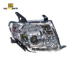 Xenon Head Lamp Drivers Side Genuine Suits Mitsubishi Pajero Exceed NT 2009 to 2011