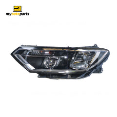 Halogen Head Lamp Passenger Side Genuine Suits Volkswagen Passat B8 2015 to 2021