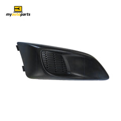 Front Bar Grille Drivers Side Genuine suits Holden Barina TM 10/2011 to 9/2016