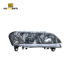 Chrome Head Lamp Drivers Side Certified suits Holden Commodore VE/VEII 9/2010 to 4/2013