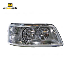 Halogen Electric Adjust Head Lamp Drivers Side Certified Suits Volkswagen Caravelle T5 2008 to 2015