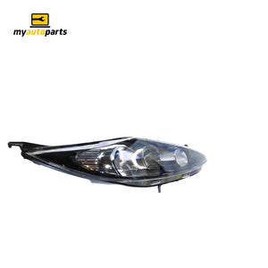 Head Lamp Drivers Side OES Suits Ford Fiesta WS 2009 to 2012