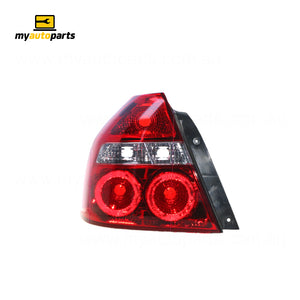 Tail Lamp Passenger Side Certified Suits Holden Barina TK Sedan 6/2008 to 11/2011