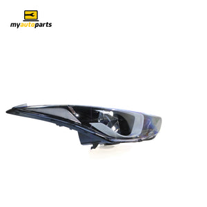 Halogen Head Lamp Drivers Side Genuine Suits Hyundai Elantra MD 2013 to 2016