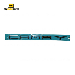 Boot lid Emblem "Camry" Genuine suits Toyota Camry 9/2017 On