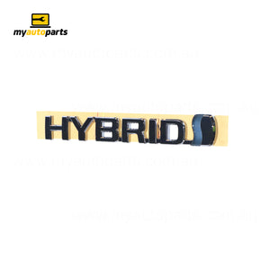 Guard Emblem Drivers Side Genuine Suits Toyota Prius NHW20R 2003 to 2009