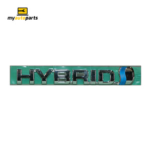 Guard Emblem Drivers Side Genuine Suits Toyota Camry AHV40R 2010 to 2011