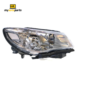 Chrome Head Lamp Drivers Side Certified suits Holden Commodore VF 5/2013 to 9/2015