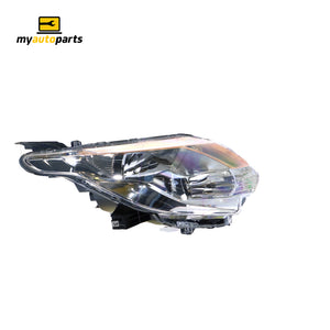 Halogen Head Lamp Drivers Side Genuine Suits Mitsubishi Triton MQ GLX 2015 to 2016