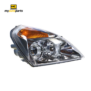 Head Lamp Drivers Side Genuine Suits Kia Grand Carnival Si VQ 3/2010 to 9/2011