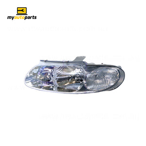 Halogen Manual Adjust Head Lamp Passenger Side Certified Suits Holden Commodore VT 1997 to 2000