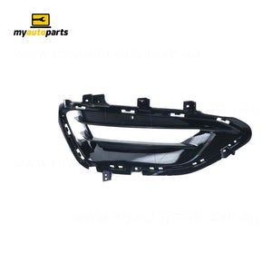 Front Bar Grille With Fog Light Mount Passenger Side Genuine Suits Hyundai i40 VF 6/2015 to 12/2018