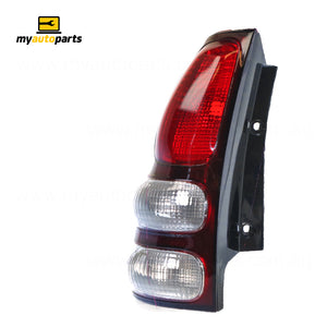 Red/Clear Tail Lamp Passenger Side Certified Suits Toyota Prado RZJ120R / GRJ120R / KDJ120R 2002 to 2009