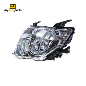 Head Lamp Passenger Side Genuine suits Mitsubishi Pajero 2006 to 2011