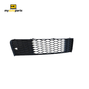 Front Bar Grille Drivers Side Genuine Suits Audi Q7 4L 11/2009 to 9/2015 (Suits One Piece Front Bumper)
