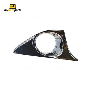 Front Bar Grille With Fog Light Mount Drivers Side Genuine Suits Toyota Aurion GSV50R 4/2012 to 8/2017