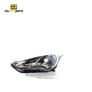 Halogen Head Lamp Passenger Side Genuine Suits Hyundai Veloster FS 2011 to 2017