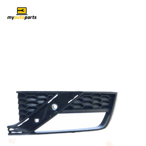 Front Bar Grille Drivers Side Genuine Suits Volkswagen Polo 6R 2015 to 2018